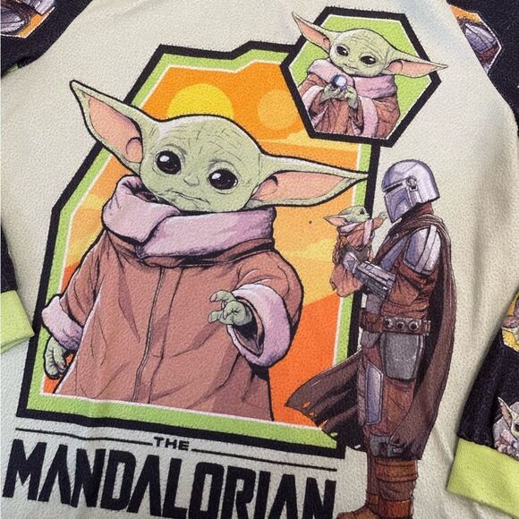 4/$25 Star Wars The Mendelian Pajama Set Long Sleeve Long Pants Size Medium - Picture 4 of 12